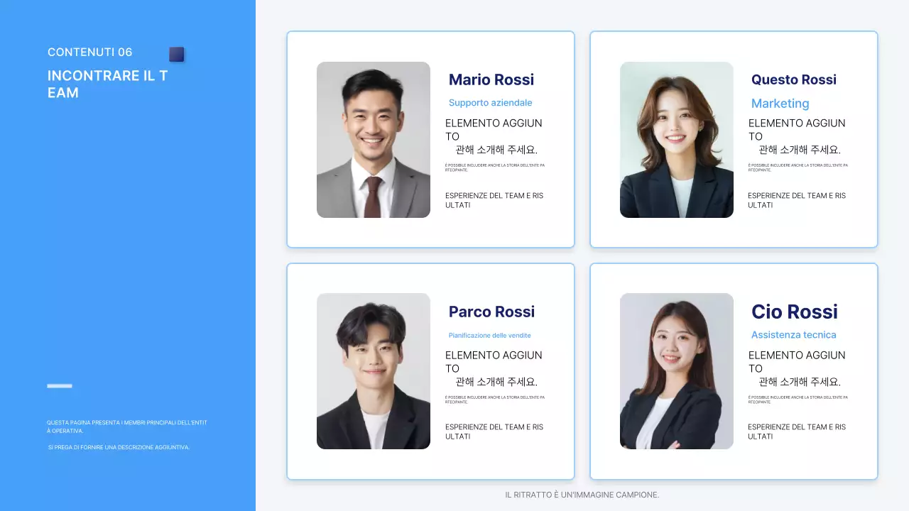 Descrizione della proposta Blue Clean