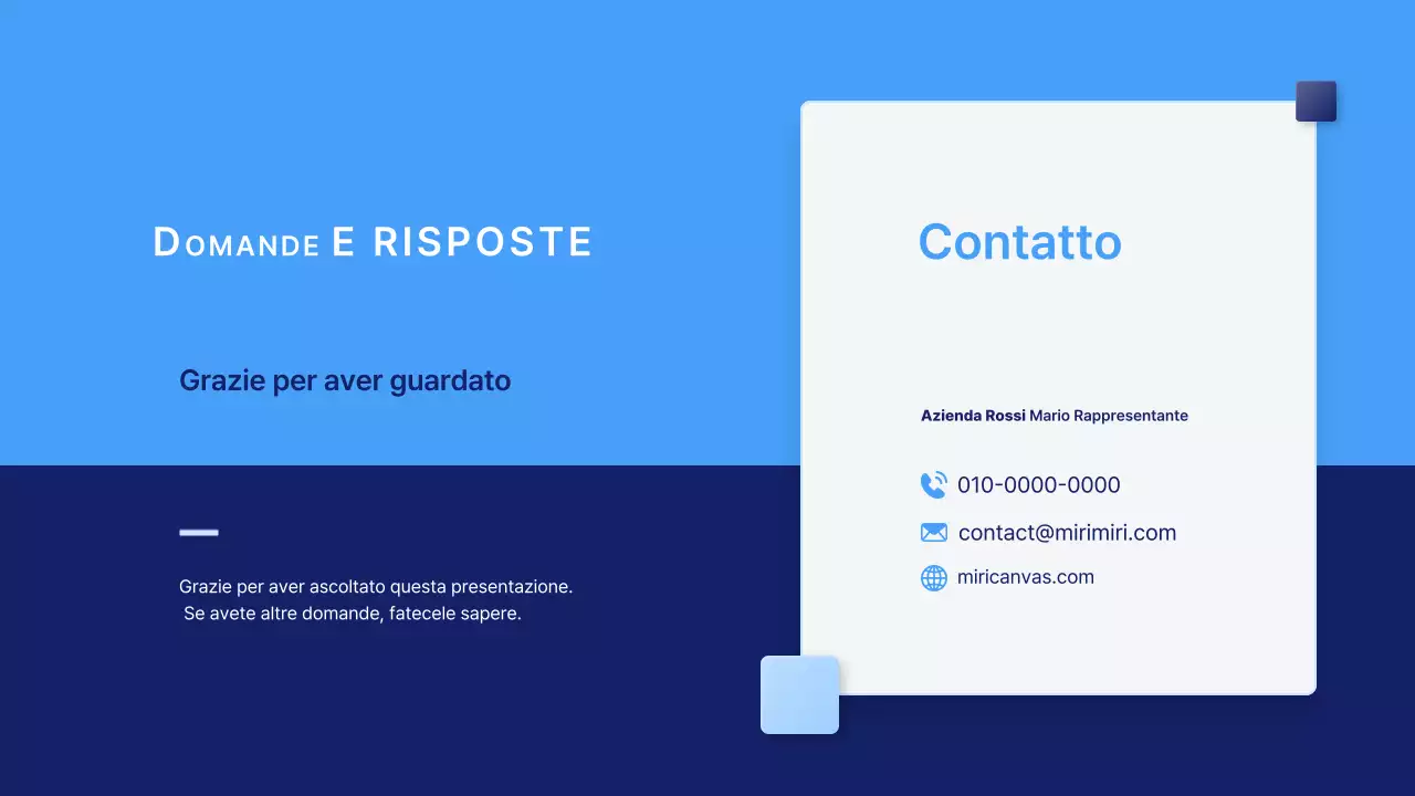 Descrizione della proposta Blue Clean