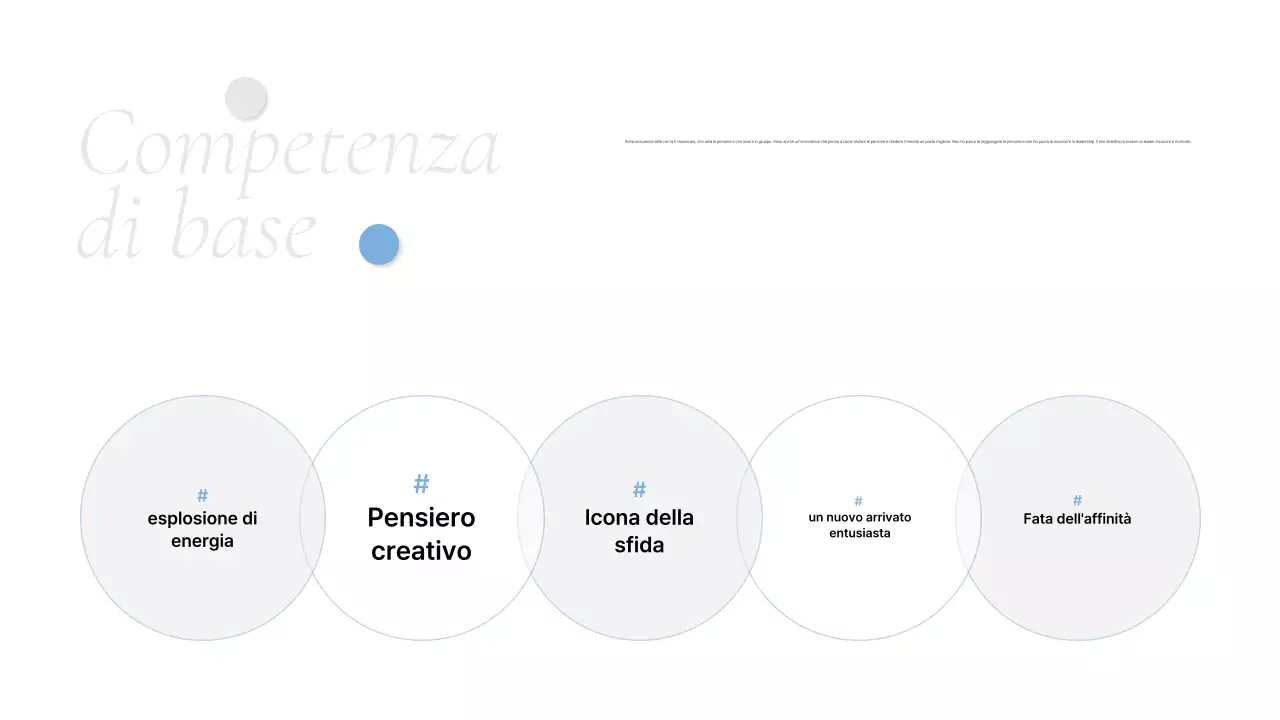 Lettera di presentazione del portafoglio grigio pulito