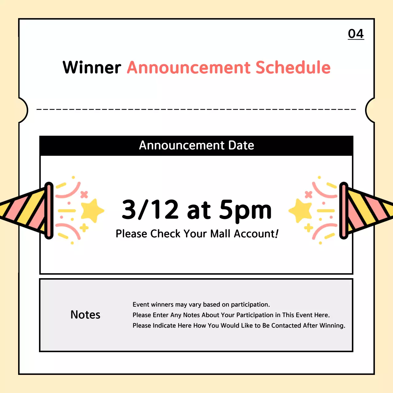 Beige Cozy Back-to-School Event