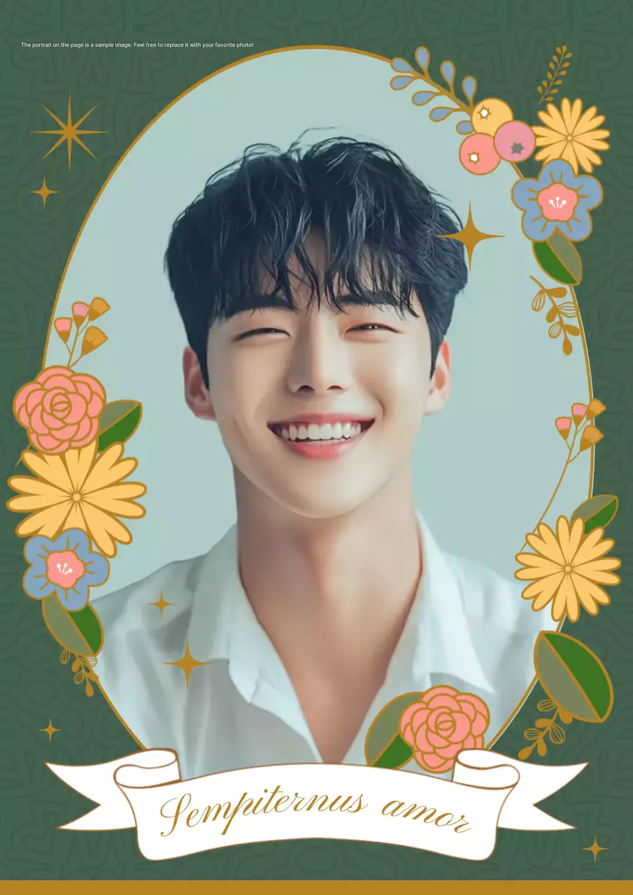 Khung ảnh em bé màu kaki