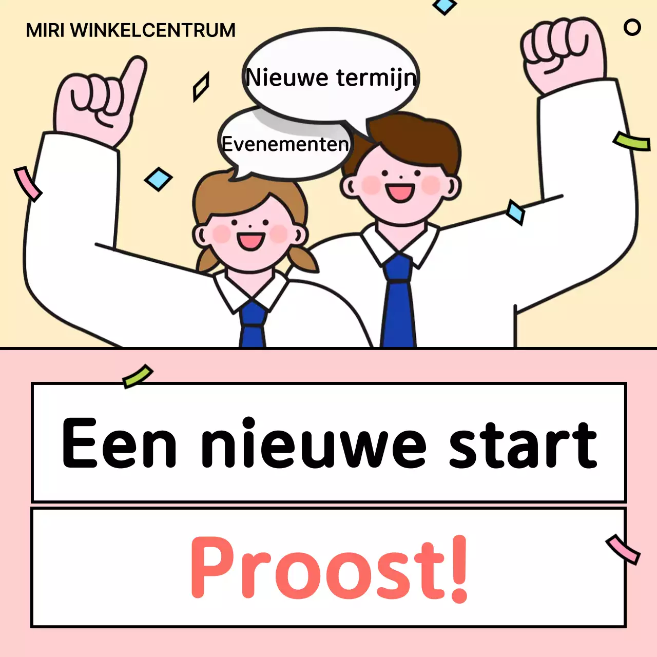 Beige Gezellig Terug-naar-School Evenement