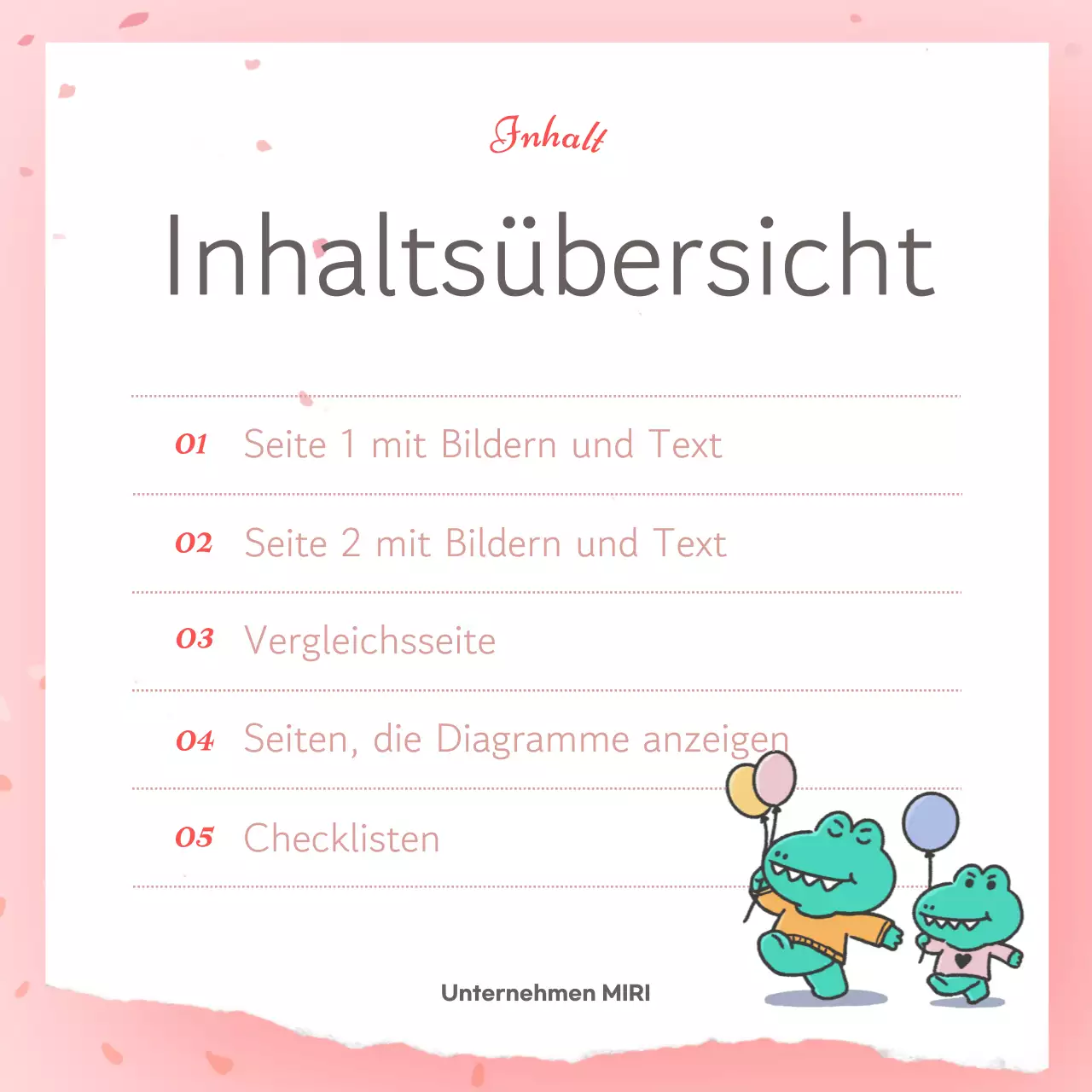 Rosa Einfache Frühling Postkarte