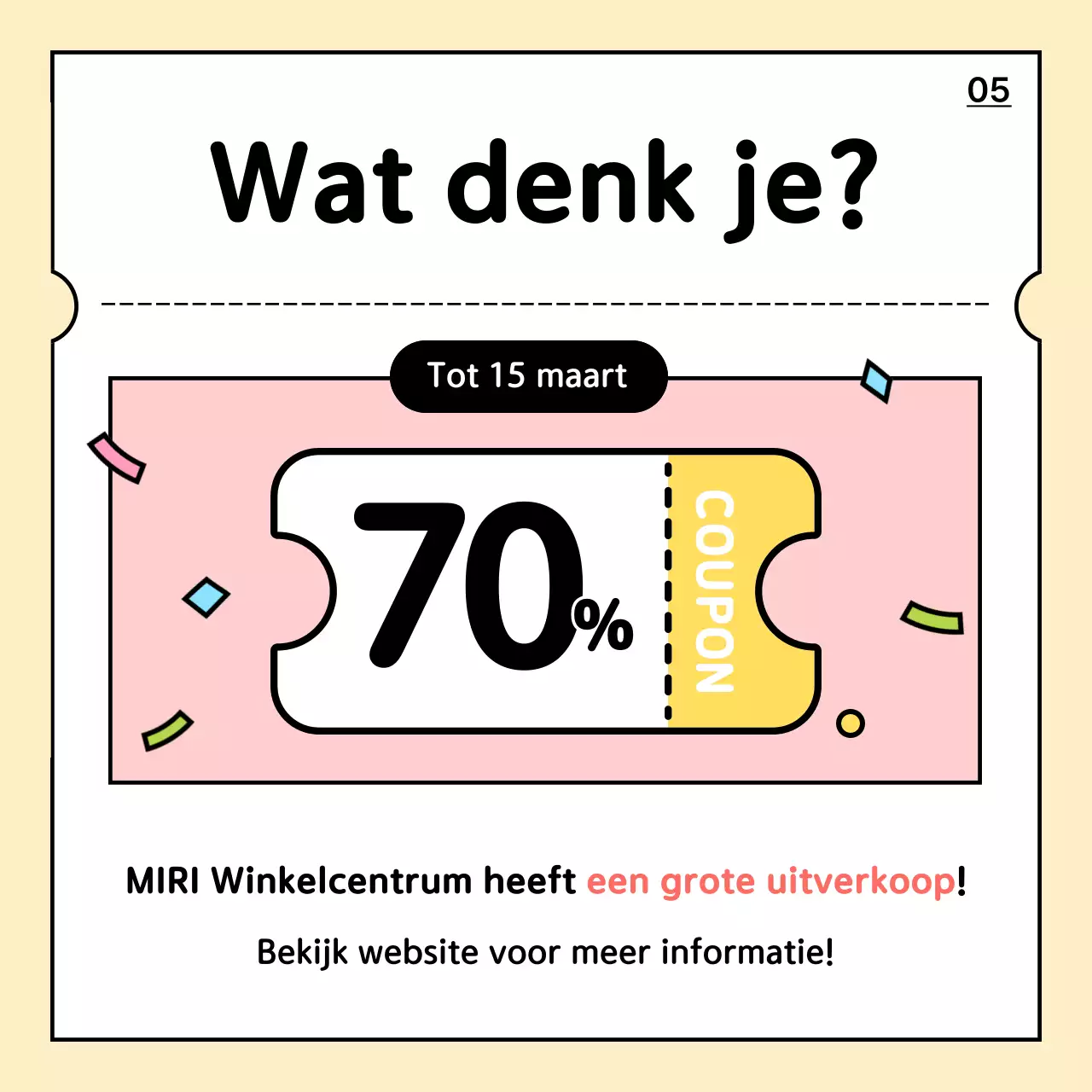 Beige Gezellig Terug-naar-School Evenement