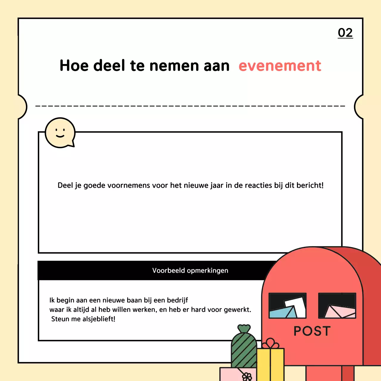 Beige Gezellig Terug-naar-School Evenement