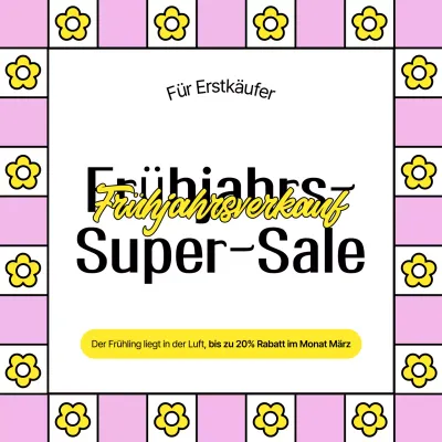 Pink Pop Sale Aktion