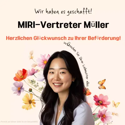 Einfaches Werbe-Glückwunsch-Popup in Orange und Schwarz