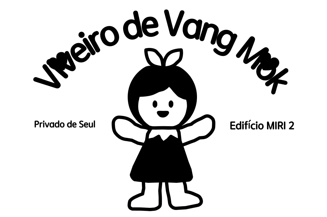 Logótipo de creche giro com ilustração de criança