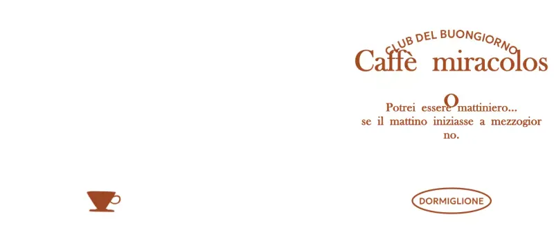 Elegante cartoleria tipografica per il caffè