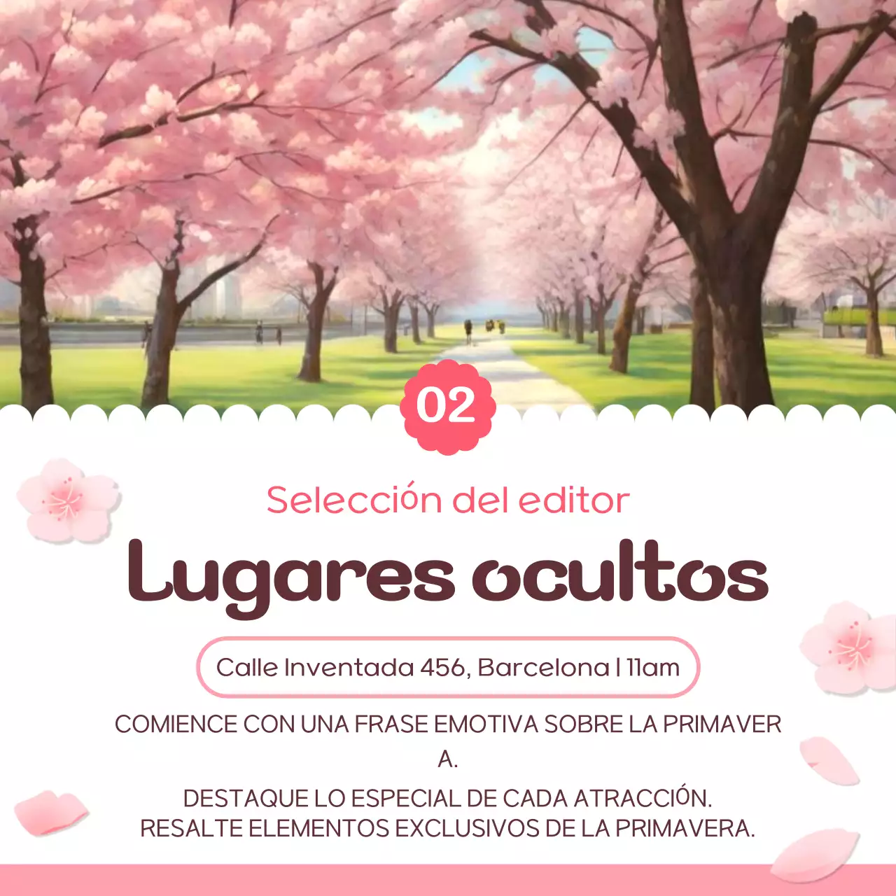 Promueva una salida amarilla de primavera