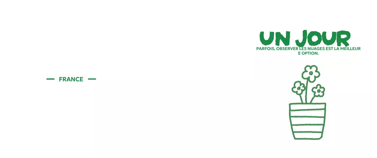 Des phrases simples avec des illustrations de fleurs