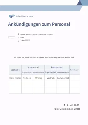 Graue saubere Personalmeldung