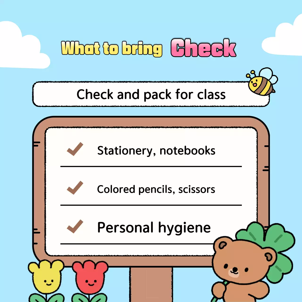 Announcing your annual classroom announcements