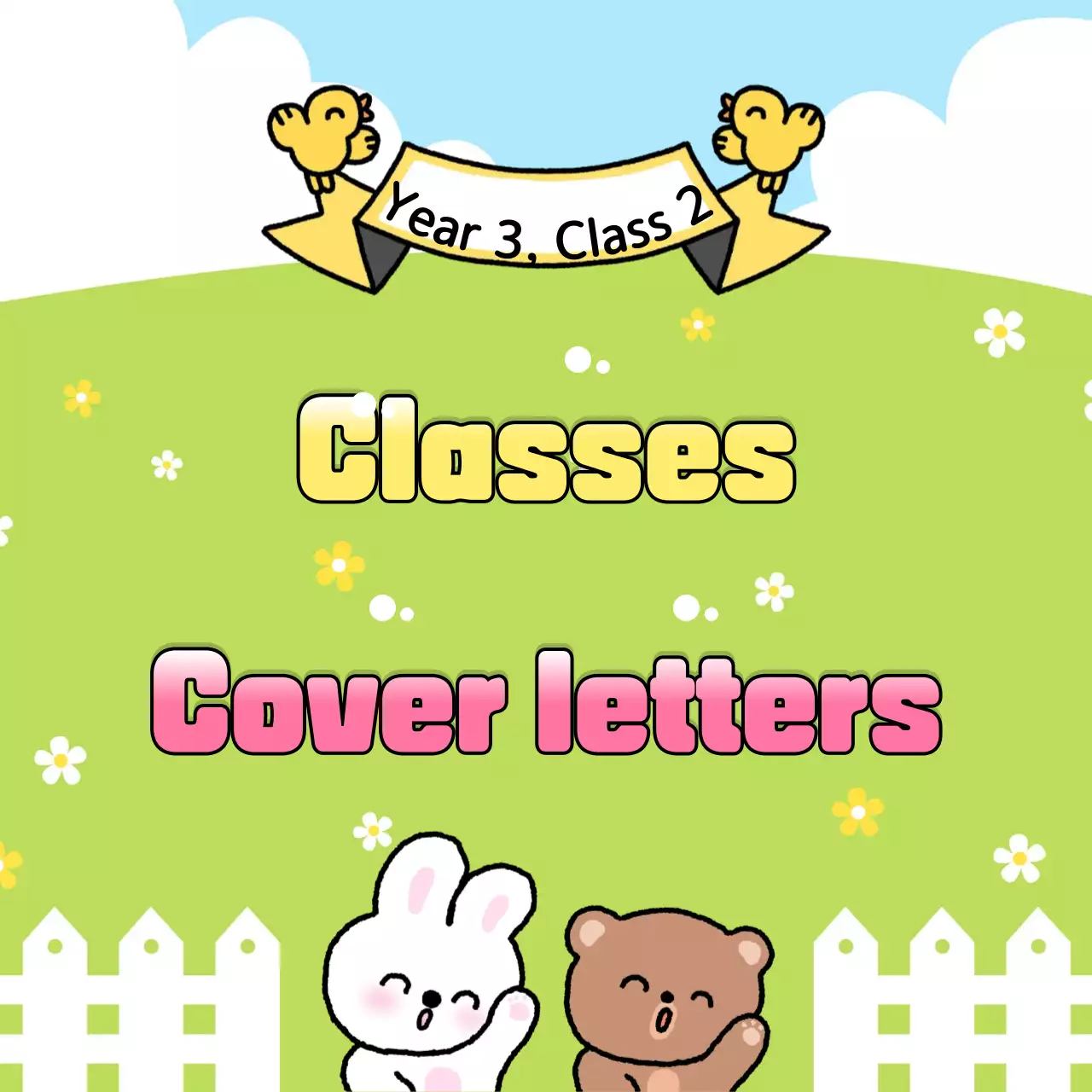 Announcing your annual classroom announcements