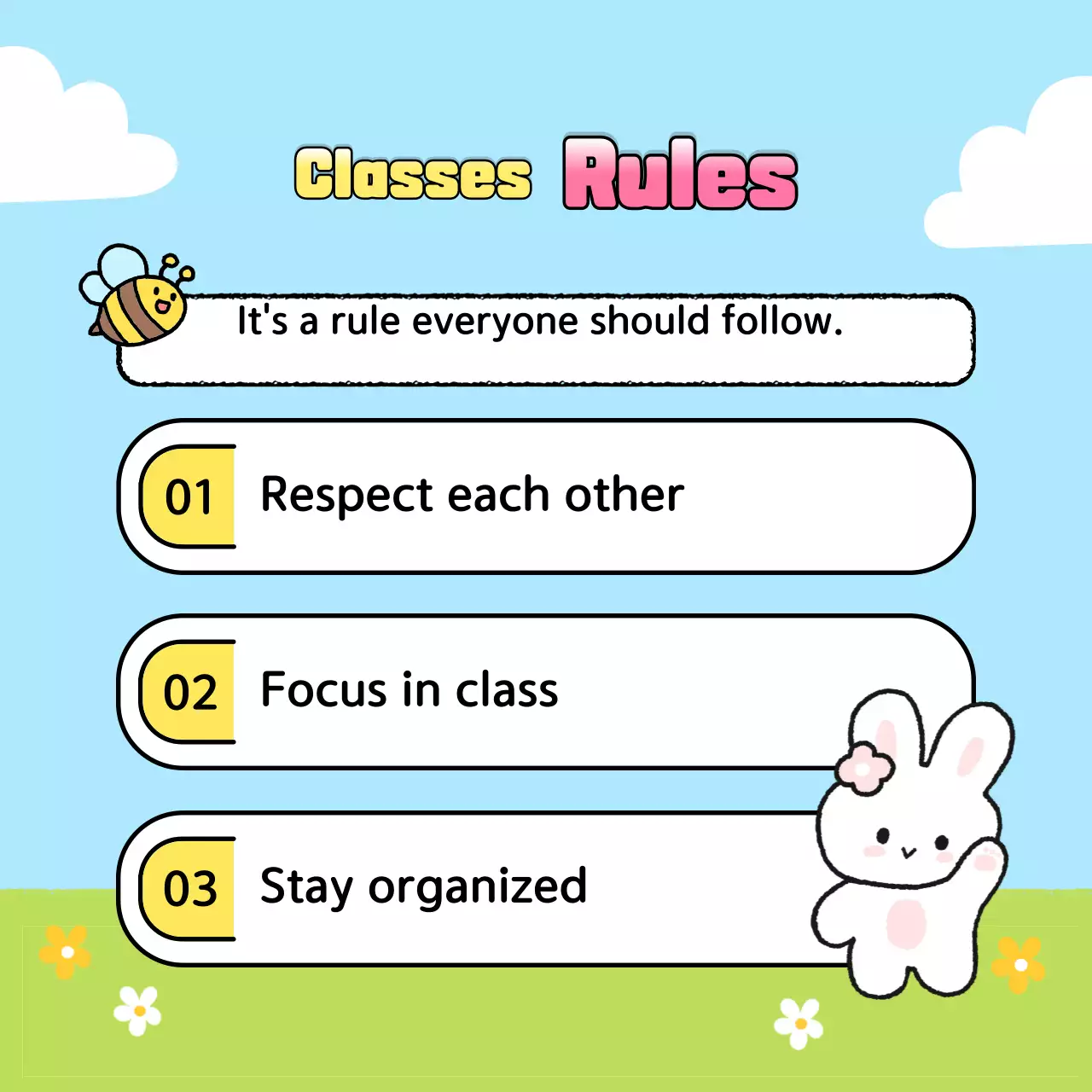 Announcing your annual classroom announcements