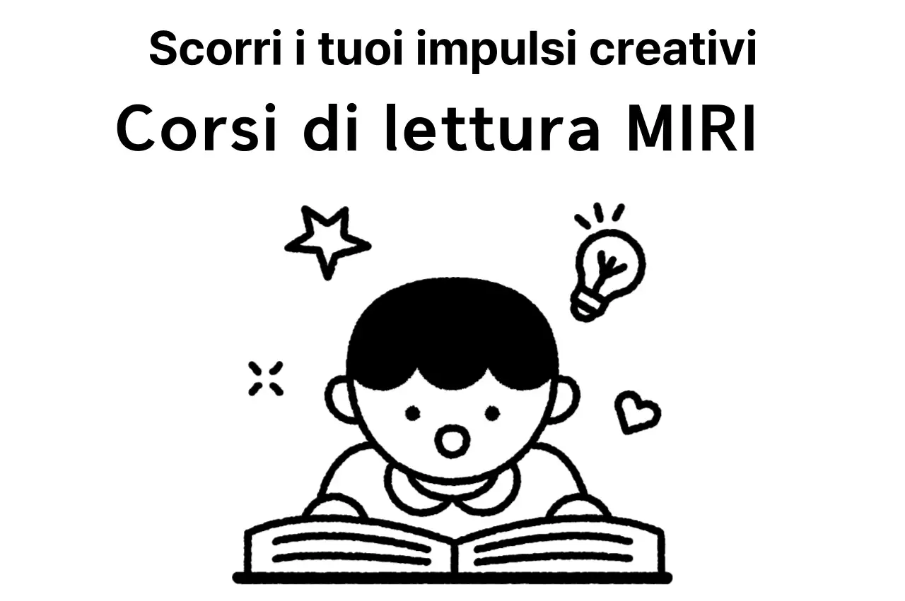 Design promozionale della scuola con illustrazione di un bambino che legge un libro