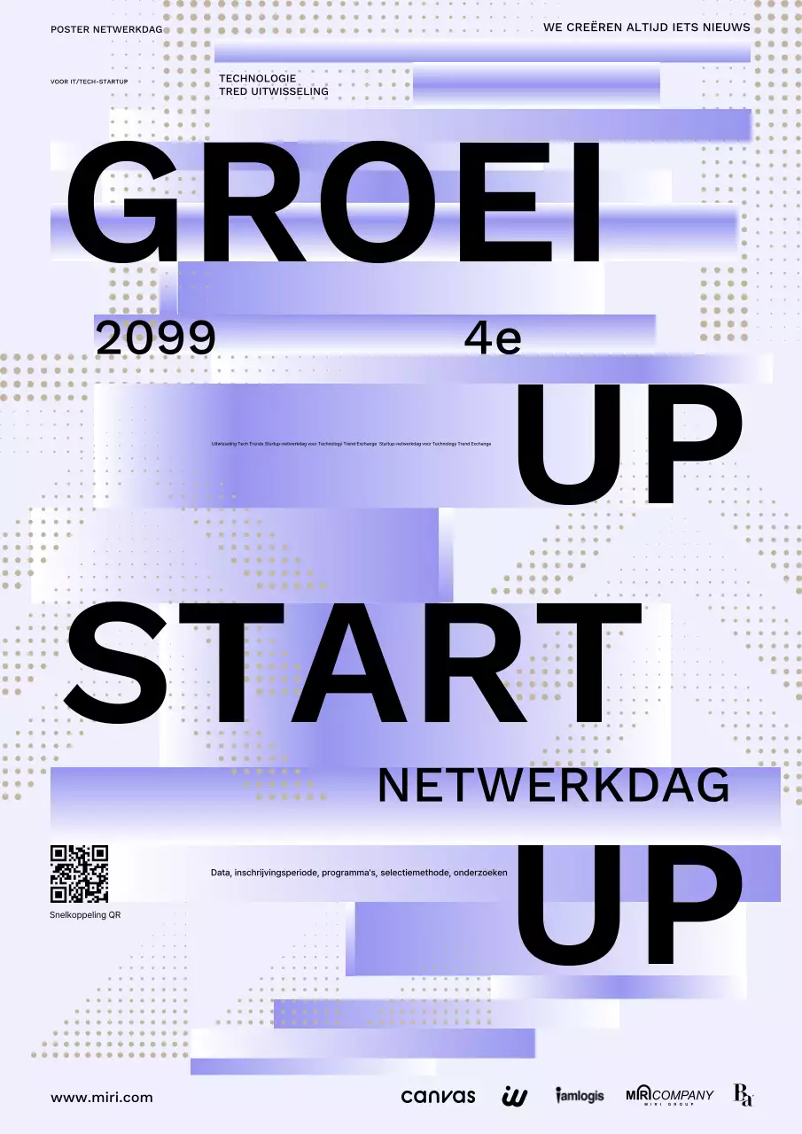 Mauve Modern netwerkevenement