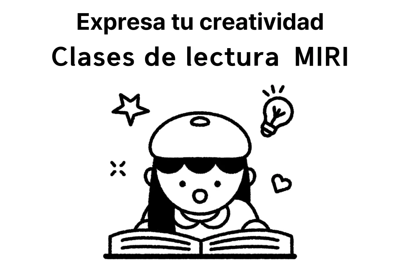 Diseño promocional escolar con ilustración de un niño leyendo un libro