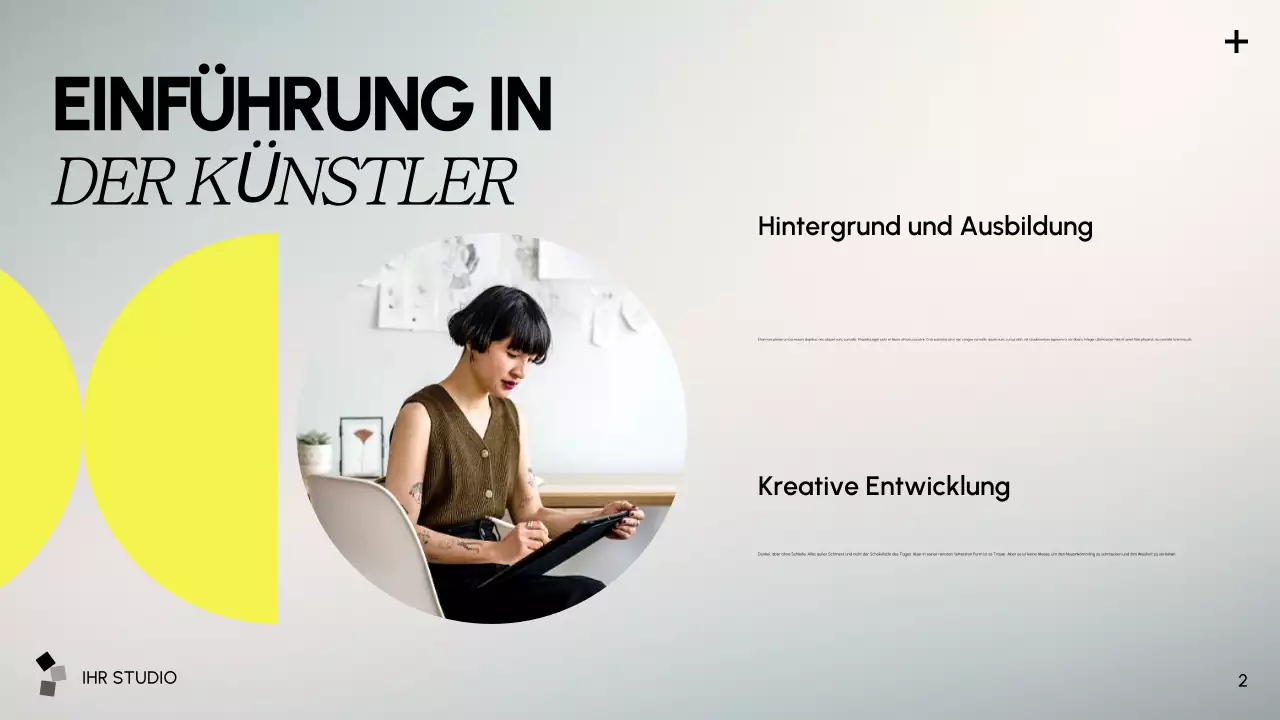 graue moderne Kunstpräsentation
