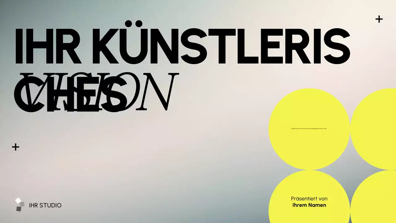 graue moderne Kunstpräsentation