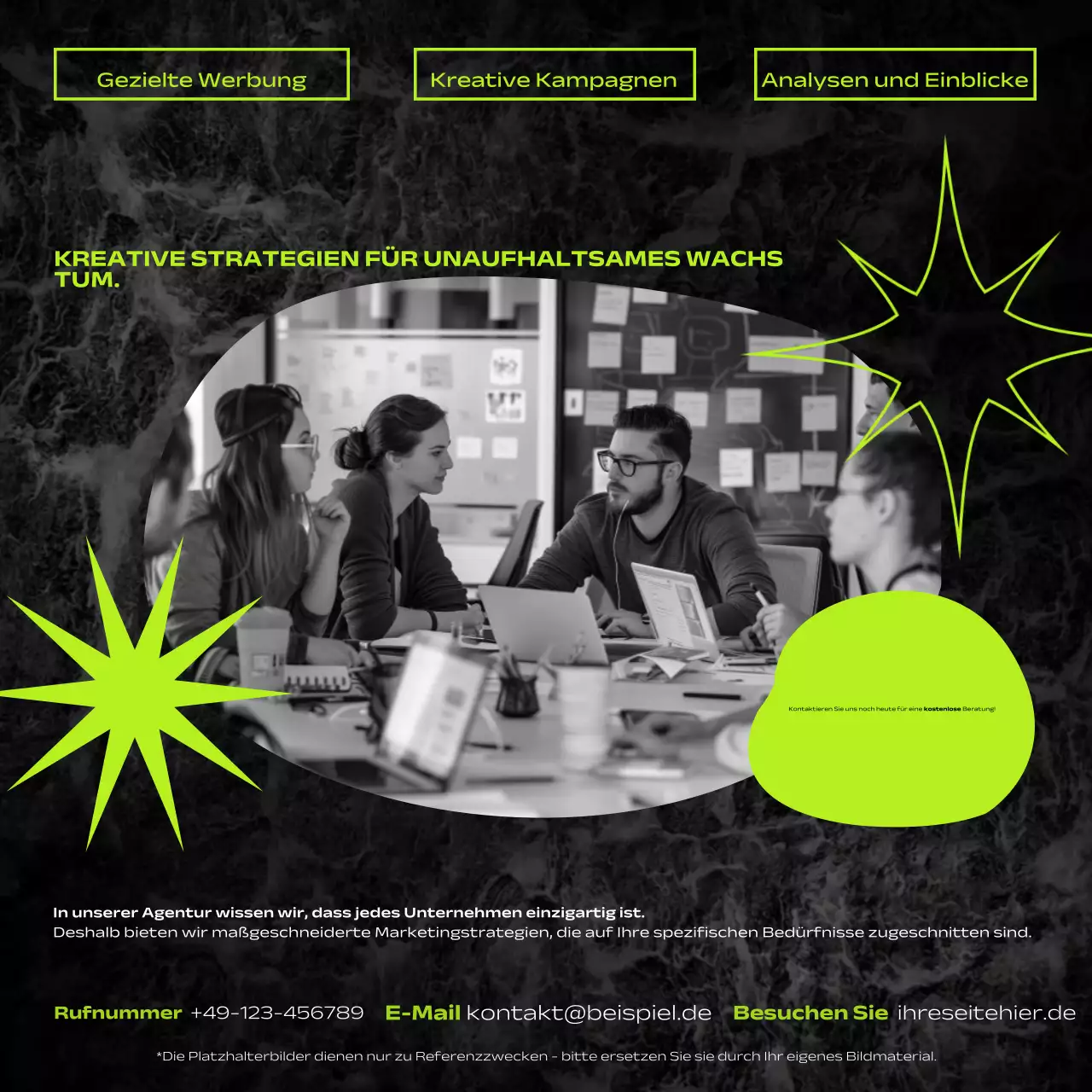 Marketing-Agentur Förderung