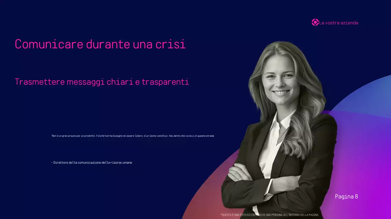 annuncio webinar viola moderno