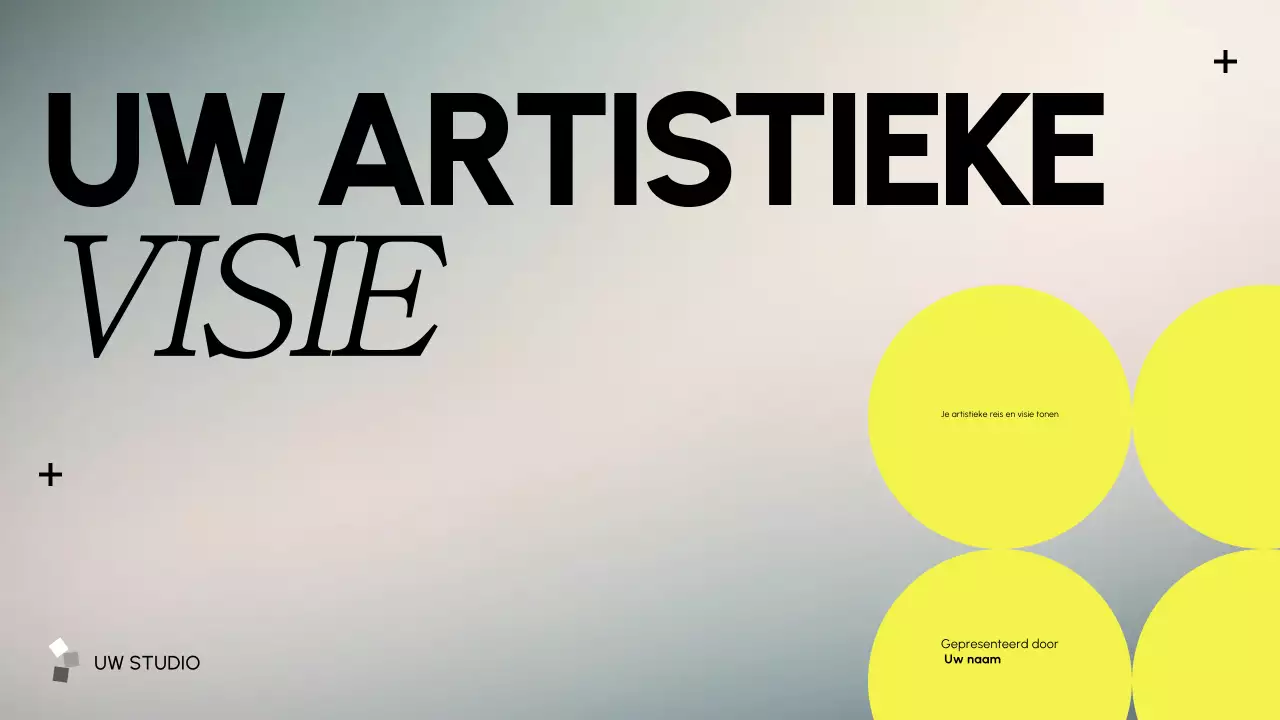 presentatie grijze moderne kunst