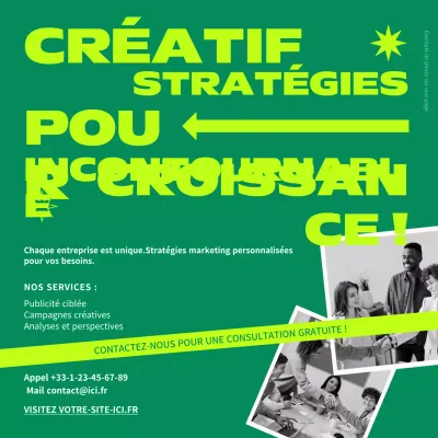 Agence de marketing Promotion Médias sociaux Squares