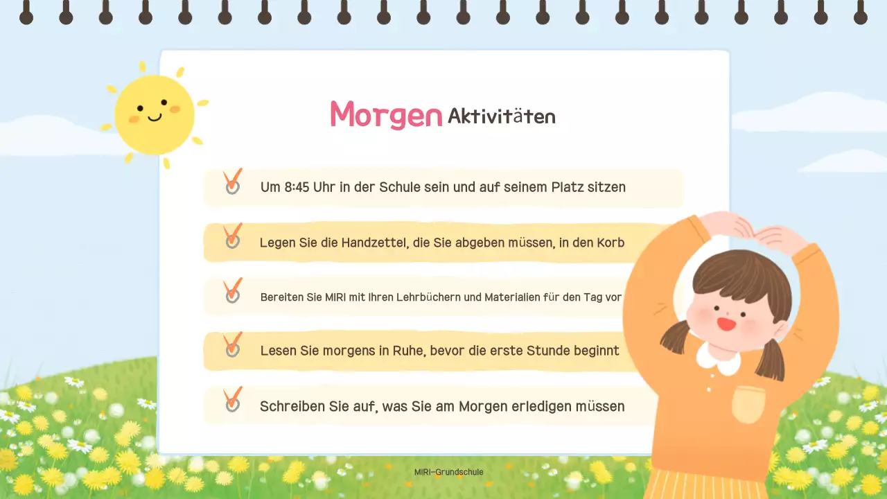 Hellblau, niedliche Lehrmittel