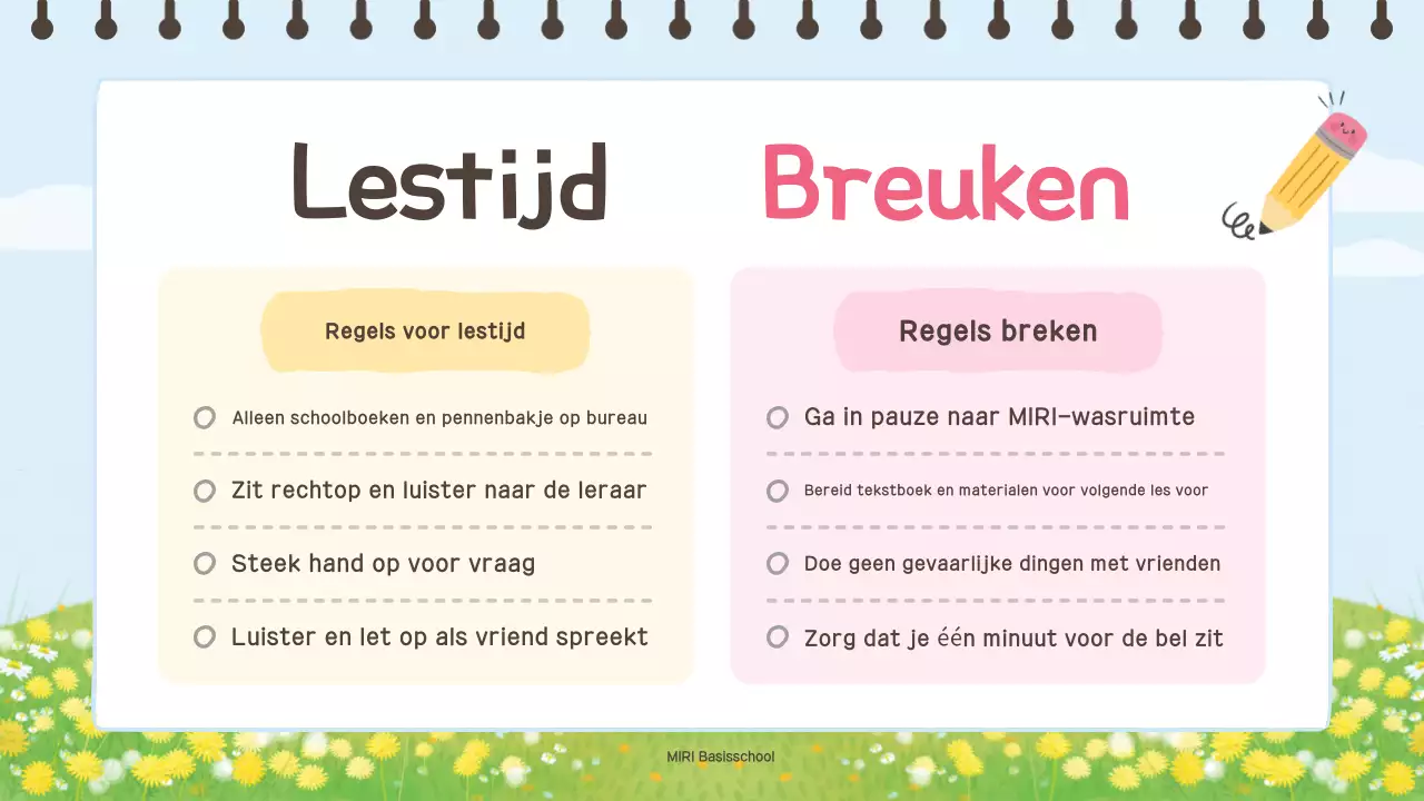 Lichtblauw, leuke leermiddelen