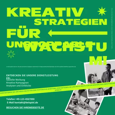 Marketing-Agentur Förderung Social Media Quadrate