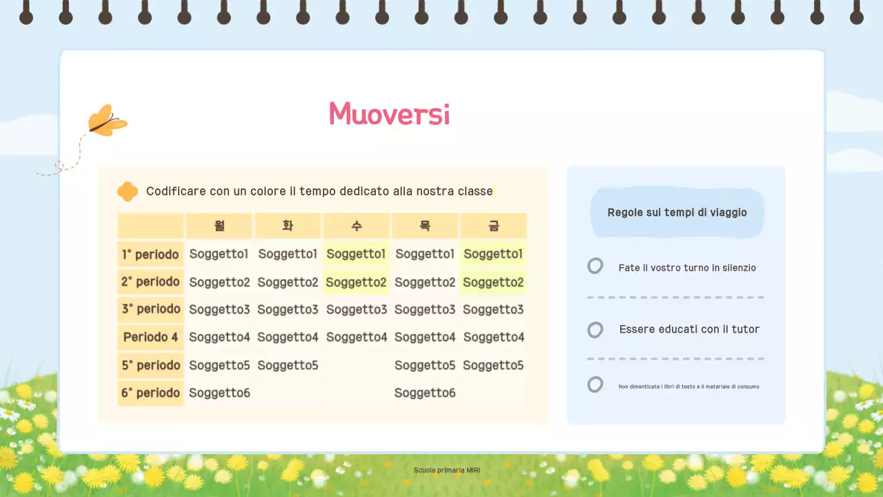 Azzurro, simpatiche risorse didattiche