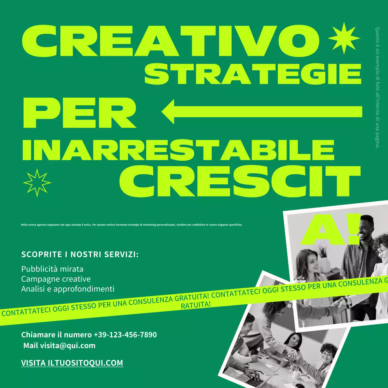 Agenzia di marketing Promozione Piazze dei social media