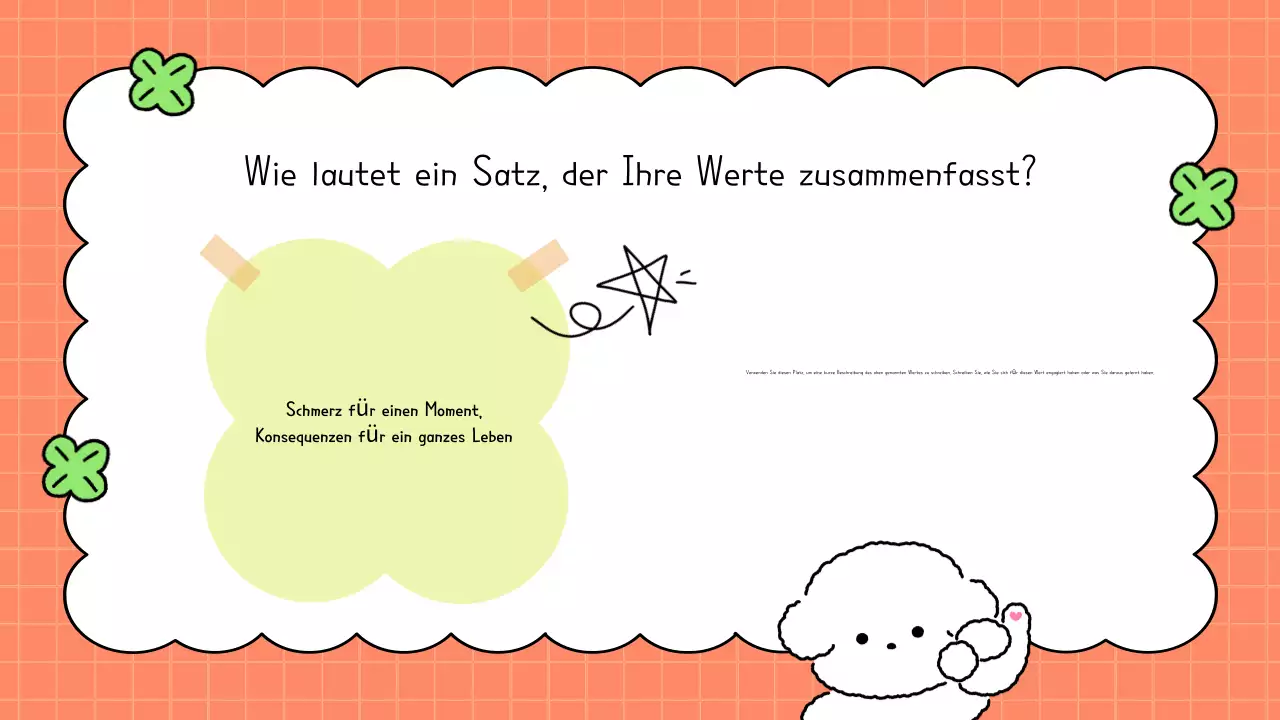 Orange cute bio Anleitung