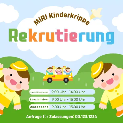 Hellblaue Baby-Einstellung