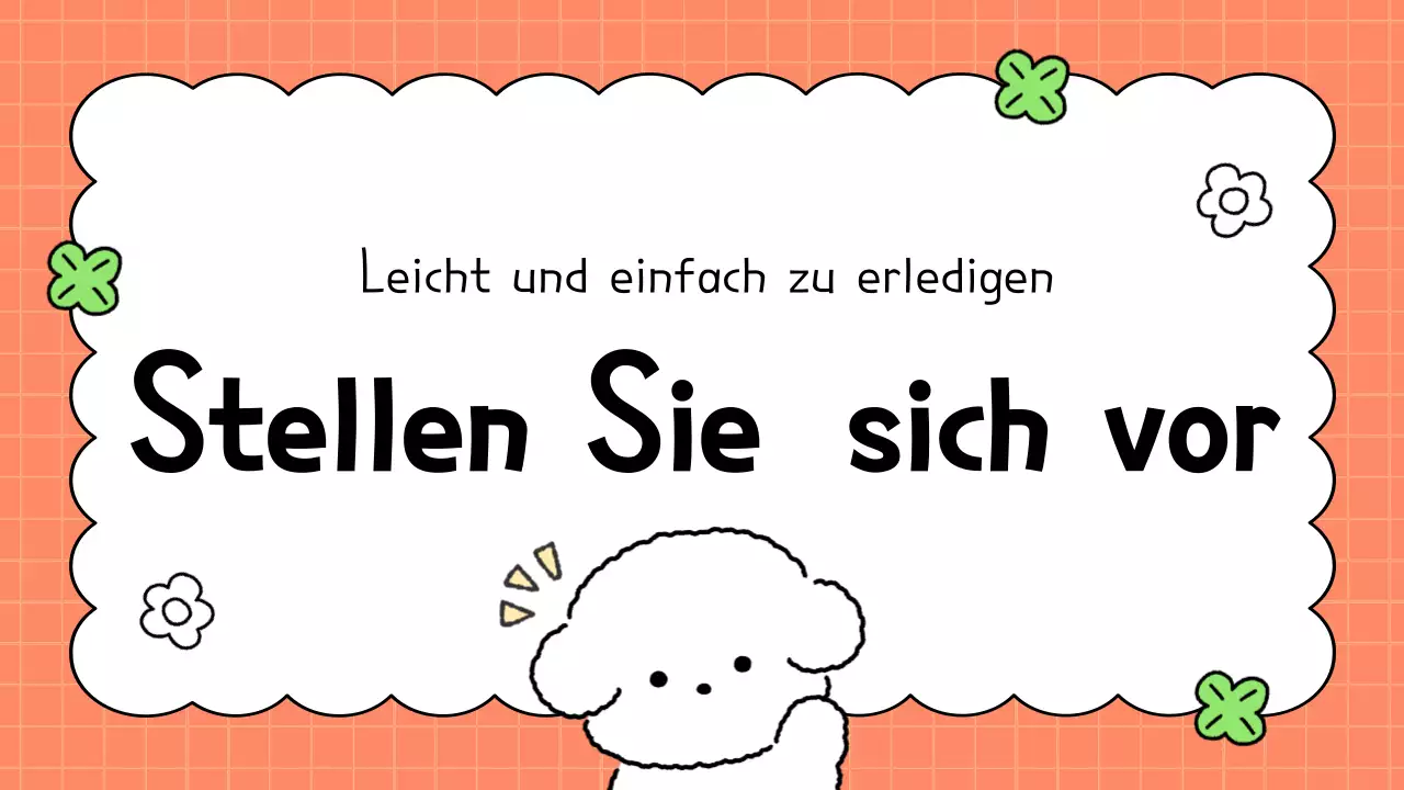 Orange cute bio Anleitung