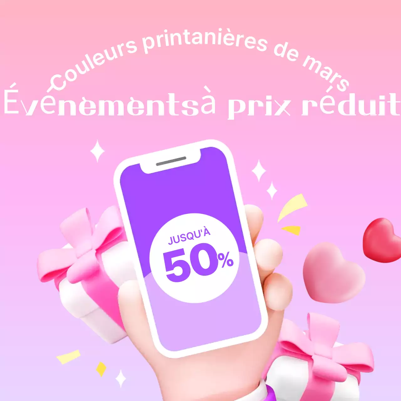 Remise de l'événement Pink Pop