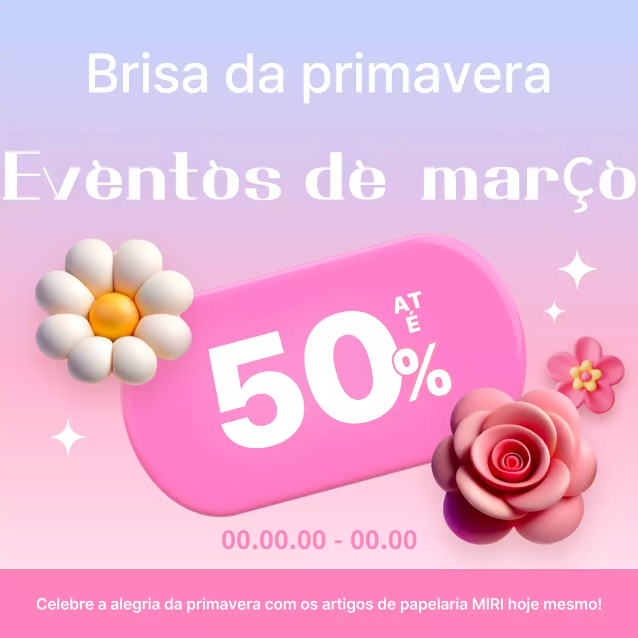 Evento de venda Pink Pop