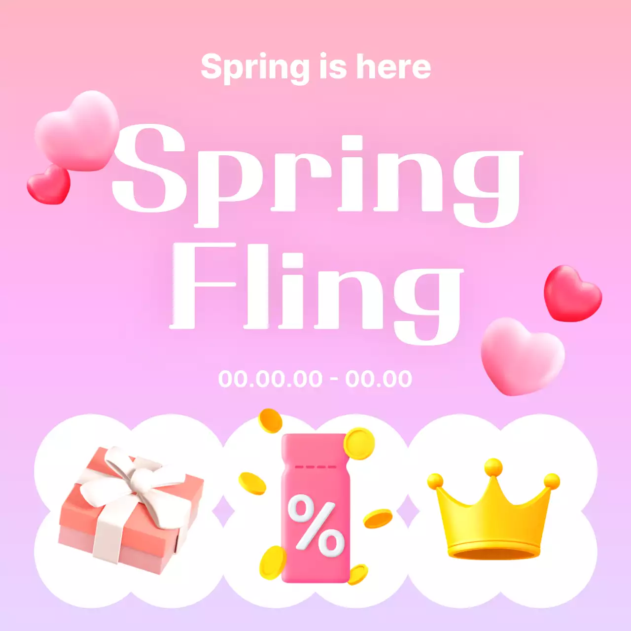 Sự kiện khuyến mại mùa xuân Pink Baby