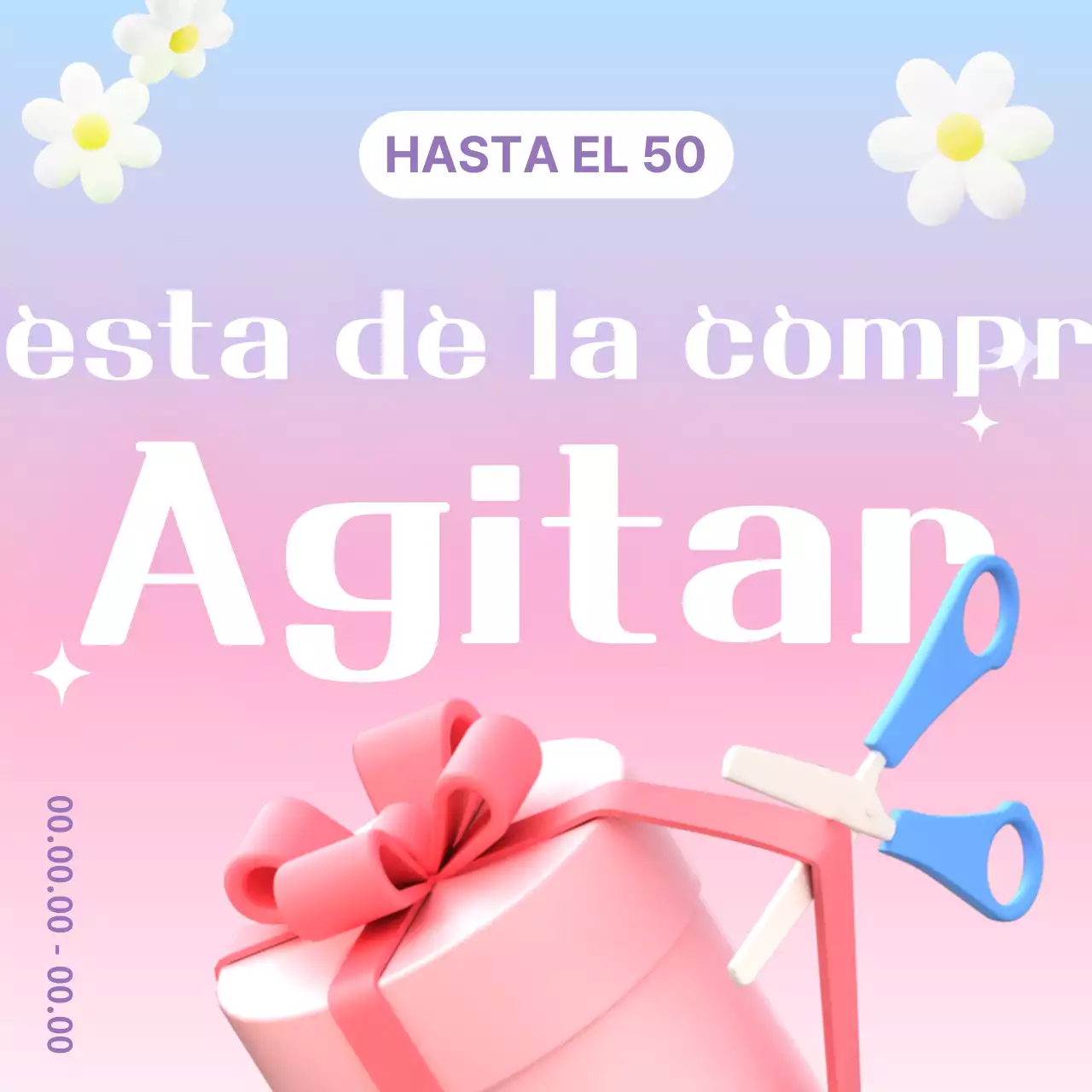 Promoción de rebajas Pink Pop