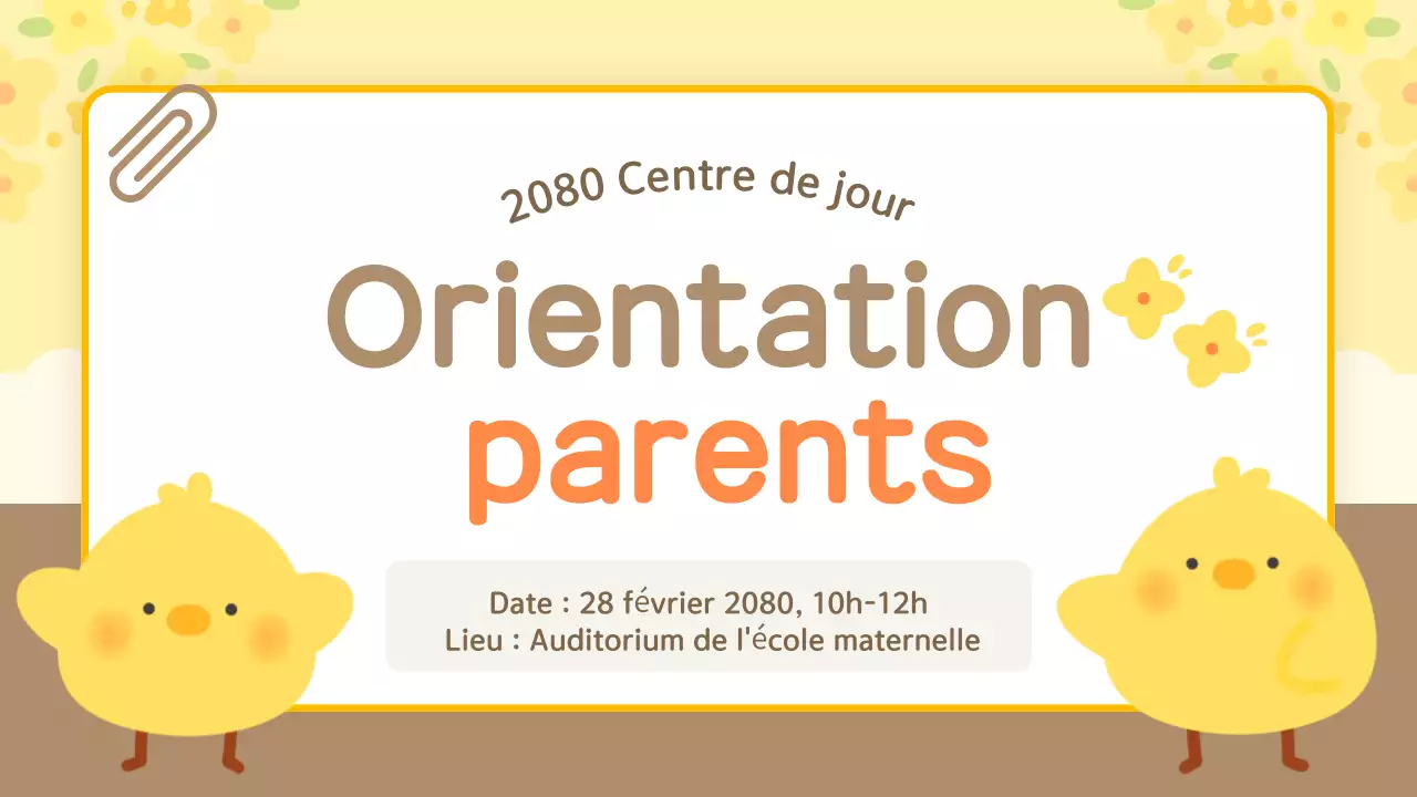 Guide d'orientation en peluche jaune
