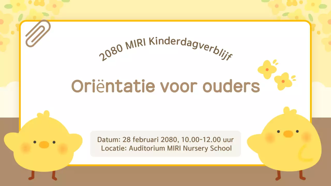 Gele knuffel-oriëntatiegids