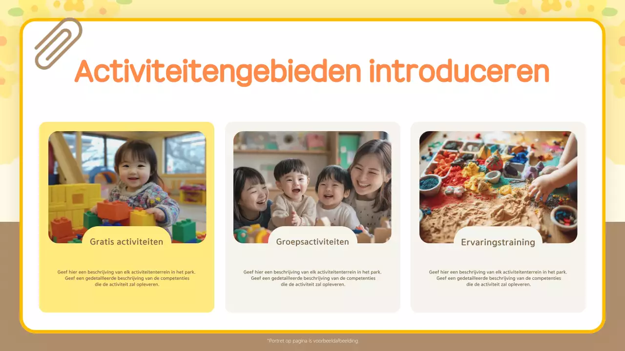 Gele knuffel-oriëntatiegids