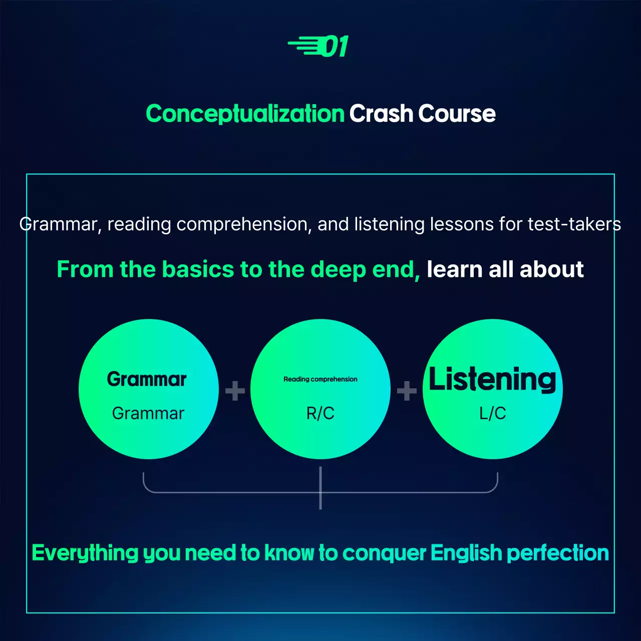 Recrutamento de anúncios de educação moderna em azul claro