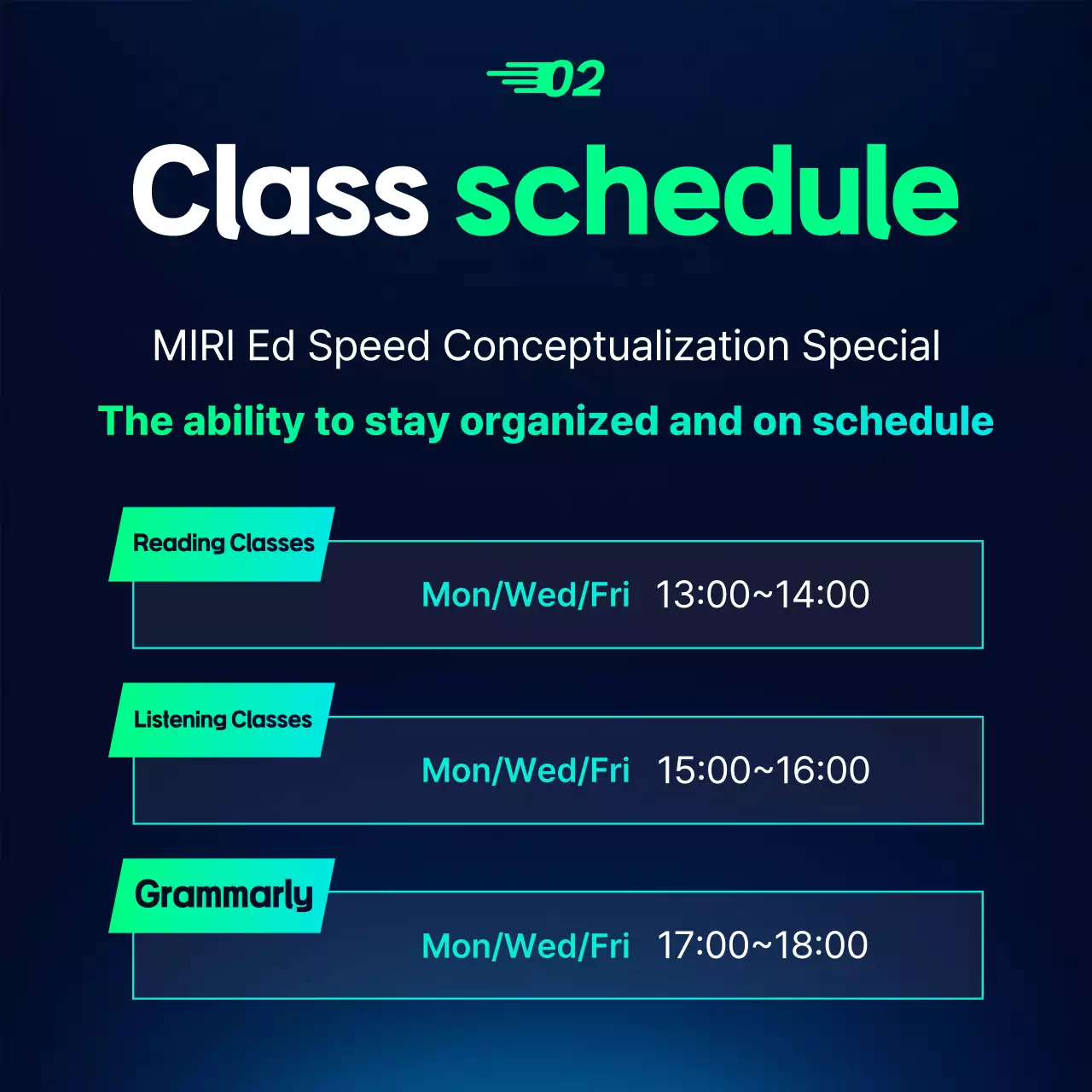 Recrutamento de anúncios de educação moderna em azul claro