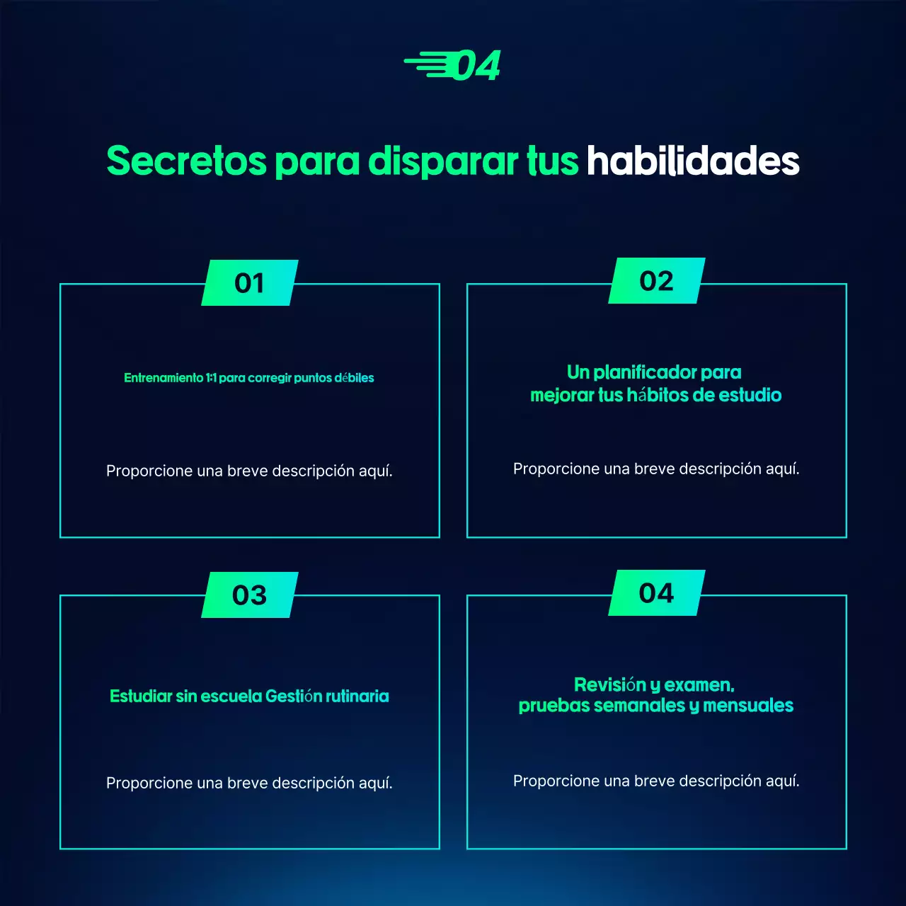 Contratación de anuncios de educación moderna de color azul claro