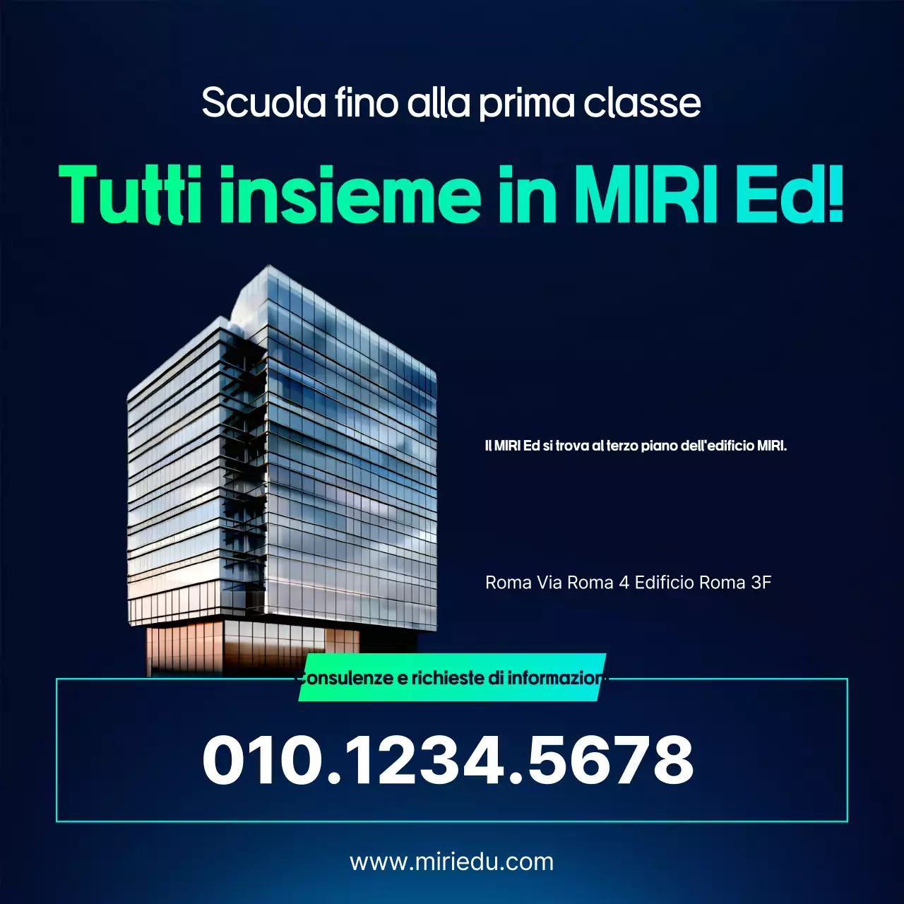 Ricerca di personale nel settore dell'istruzione moderno e di colore blu chiaro