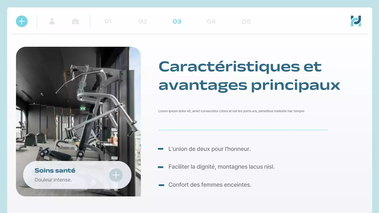 annonce d'une technologie de santé moderne
