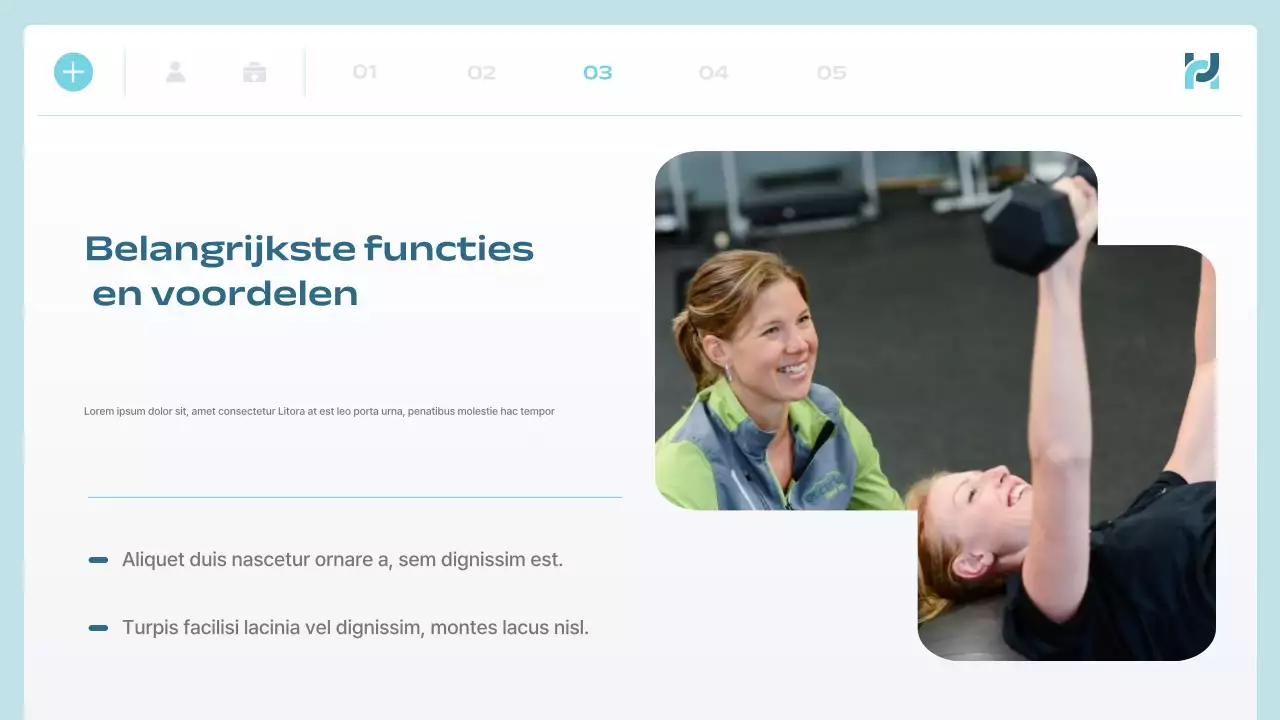 blue modern health tech aankondiging