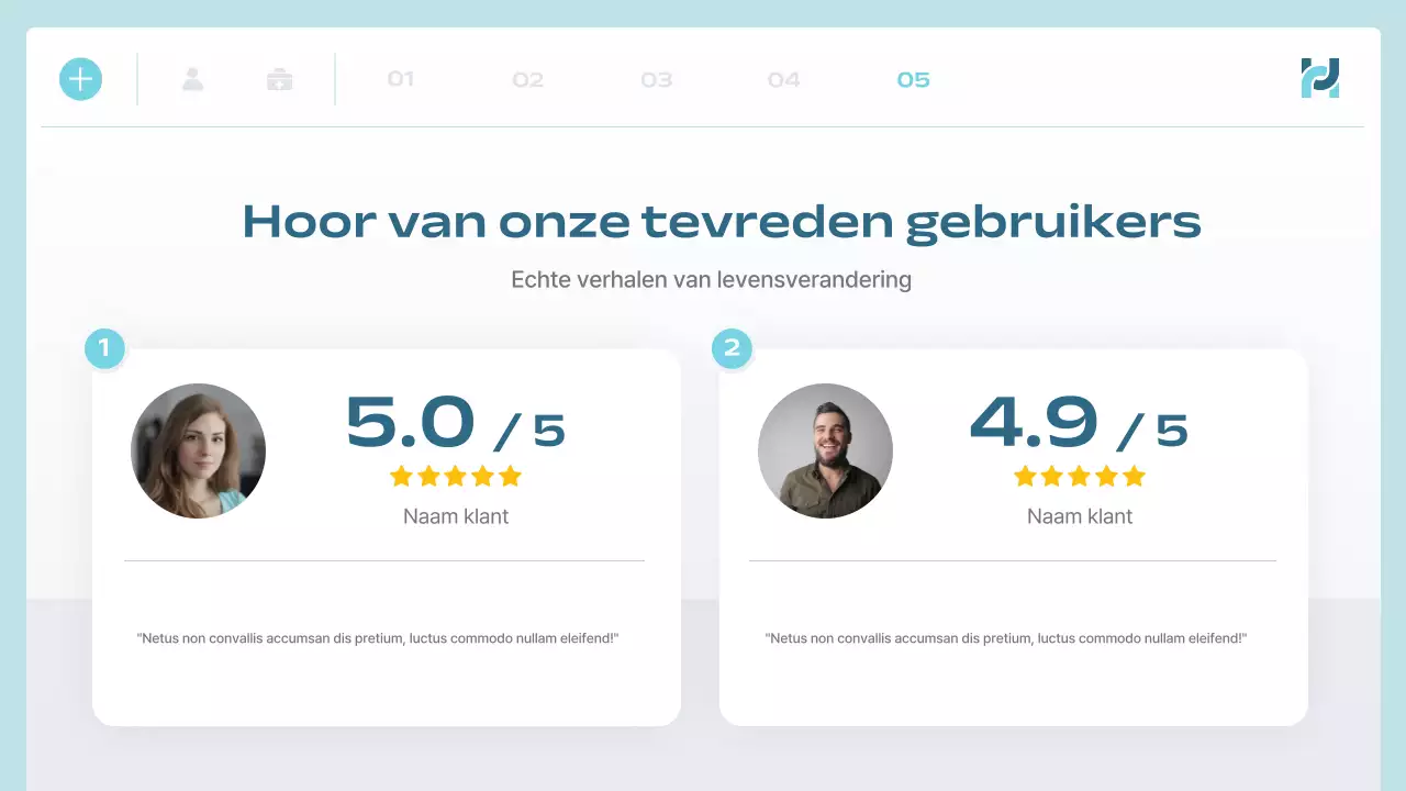 blue modern health tech aankondiging